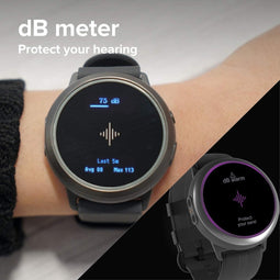 4-in-1 muziektool voor muzikanten | Trillende metronoom, chromatische contacttuner, decibelmeter en horloge | Voor meerdere instrumenten (gitaar, bas, viool, ukelele)