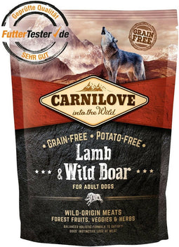 4 kg Carnilove lamb / wild boar adult hondenvoer