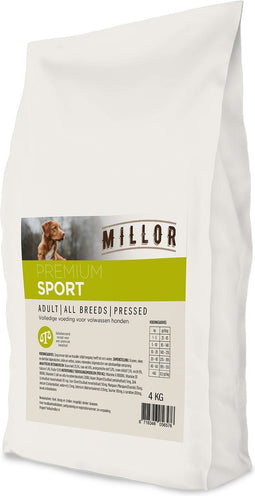 4 kg Millor premium pressed adult sport hondenvoer