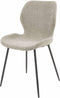 4 poots conferentiestoel Genesis Beige Stof