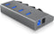 4-Port Hub USB 3.0 Anthracite