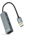 4-Port USB Hub NANOCABLE 10.16.4402 USB 3.0 Grey