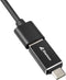 4-Port USB Hub Sharkoon Black