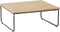 4-Seasons Axel koffietafel - 80x80 cm. H 30 cm. - OP = OP