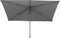 4 Seasons Azzurro stokparasol 200x300 cm Charcoal solefin