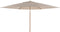 4 Seasons Azzurro stokparasol Ø300 cm sand solefin - houtlook frame