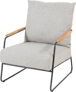 4 Seasons Balade loungestoel - antraciet