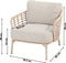 4 Seasons Como loungestoel - Harvest (1 stuk)
