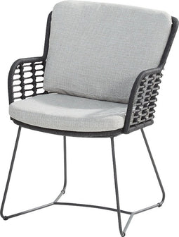 4-Seasons Fabrice tuinstoel - Antraciet (1 stuk)