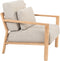 4 Seasons Lucas loungestoel (1 stuk) - teakhout