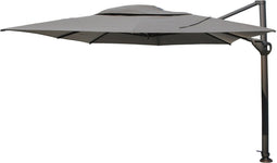 4 Seasons Outdoor Hacienda Zweefparasol 300x400 - Antraciet