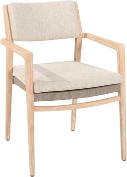 4 Seasons Outdoor Julia Dining Tuinstoel - Brushed Teak