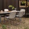 4 Seasons Outdoor Veneto stapelbare tuinstoel - antraciet