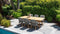 4-Seasons Sempre tuinstoel - Teak/Silver Grey (1 stuk) - OP=OP