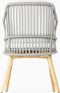 4-Seasons Sempre tuinstoel - Teak/Silver Grey (1 stuk) - OP=OP