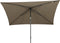 4-Seasons stokparasol Oasis 200 x 250 cm - Taupe