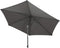 4-Seasons stokparasol Oasis 300 cm - Antraciet