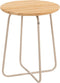 4 Seasons Verdi ronde bijzettafel teak 45 cm. - latte