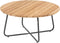 4 Seasons Verdi ronde salontafel teak 73 cm. - antraciet