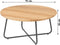 4 Seasons Verdi ronde salontafel teak 73 cm. - antraciet