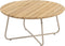 4 Seasons Verdi ronde salontafel teak 73 cm. - Latte