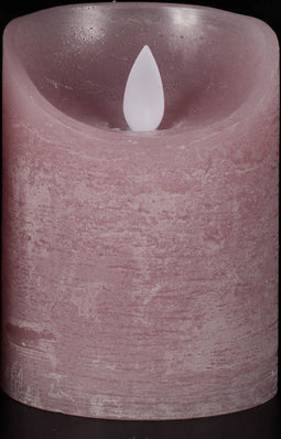 4 stuks - Anna's Collection - Batterijverlichting kaars wax rustiek...