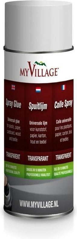 4 stuks Spuitlijm transparant 150ml
