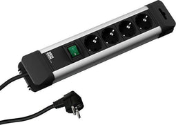 4-voudig stekkerblok connectus met schakelaar