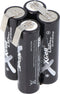 4 x APFT2100-1 4-kubus Ni-MH Mignon AA-batterij 4,8 volt