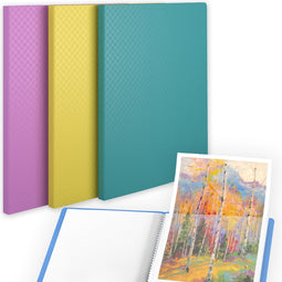 4 x Showalbum A4 - Showmap met 30 tassen, Duurzaam en gerecycleerd - Presentatiemap - ACROPAQ