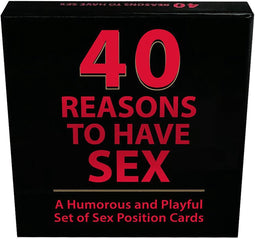 40 REASONS TO HAVE SEX