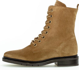 Gabor 72.745.34 - Veterboots - Suède - Cognac - Maat 38