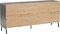 ARKLEY - Sideboard - Zwart - Vezelplaat