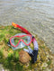 Donic Schildkröt Fiji - Snorkelset - Waterafvoersysteem - Rood (2 stuks)
