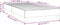 vidaXL - Bedframe - kunstleer - bruin - 80x200 - cm