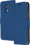Accezz Hoesje Geschikt voor Huawei Mate 20 Lite Hoesje Met Pasjeshouder - Accezz Wallet Softcase Bookcase - Donkerblauw