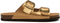 Scholl Jackie 2 - Platte sandalen - 2 Riemen Synthetisch Gelamineerd Leer - Brons