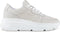 PS Poelman Jola - Dames Nubuck Leren Runner Sneakers - Licht Grijs