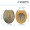 SCHÜTTE WC-Bril 80024 SOLID WOOD - MDF-Hout - RVS-Scharnieren - Belastbaar tot 175 kg - Decor - 3-zijdige Print