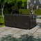 Juskys CoverSafe Pro - Tuinmeubelhoes - Waterdicht 1500 mm - Zwart - 242 x 182 x 100 cm