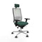 Bureaustoel Piqueras y Crespo 3D086G2 Groen
