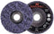 405722 Reinigingsschijf 115 paars met steun