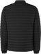 No Excess Jacket - Gewatteerd - Regular fit met ribkraag - Zwart