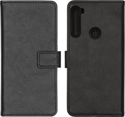 iMoshion Hoesje Geschikt voor Motorola One Fusion Plus Hoesje Met Pasjeshouder - iMoshion Luxe Bookcase - Zwart