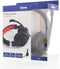 Hama HS-USB400 - PC-Office-headset - Flexibele microfoonarm - Rood Zwart