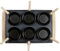 DOMO DO8719W Wok Party Set - 2-in-1 Wokken en Pannenkoeken - 6 Personen - 1000 W - Houten Handvaten