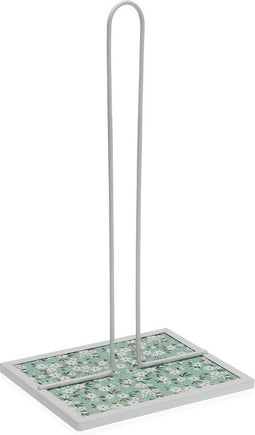 Houder voor keukenpapier Versa Blommor Metaal Staal Hout MDF 16,5 x 31 x 13 cm