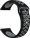 iMoshion Bandje Geschikt voor Samsung Gear S3 Frontier / Gear S3 Classic / Galaxy Watch (46mm) - iMoshion Siliconen sport bandje - Zwart