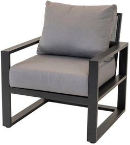 Tormenta loungestoel - zwart