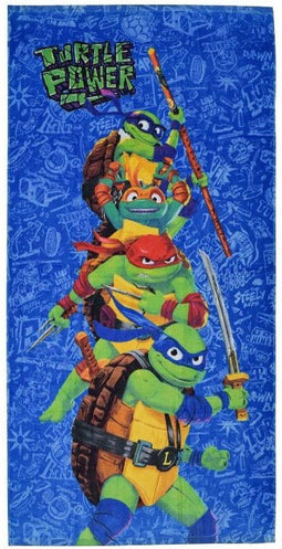 Strandlaken Ninja Turtles, 70x140cm